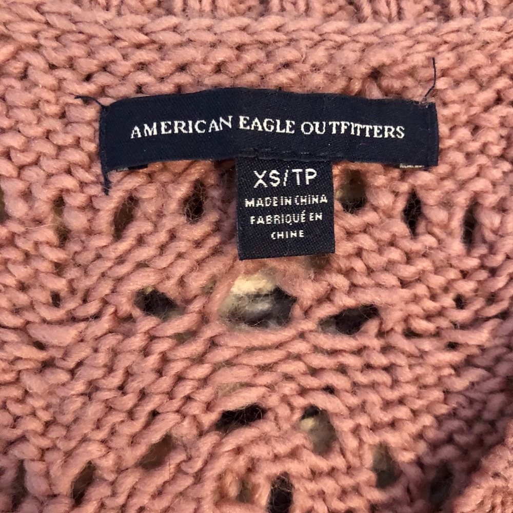 AEO blush rose pink sweater 💕 - Picture 3 of 5